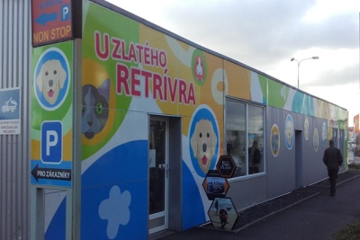 Prodejna U Zlatého retrívra / WEBER-MLÝN - prodejce krmiva ACANA a ORIJEN